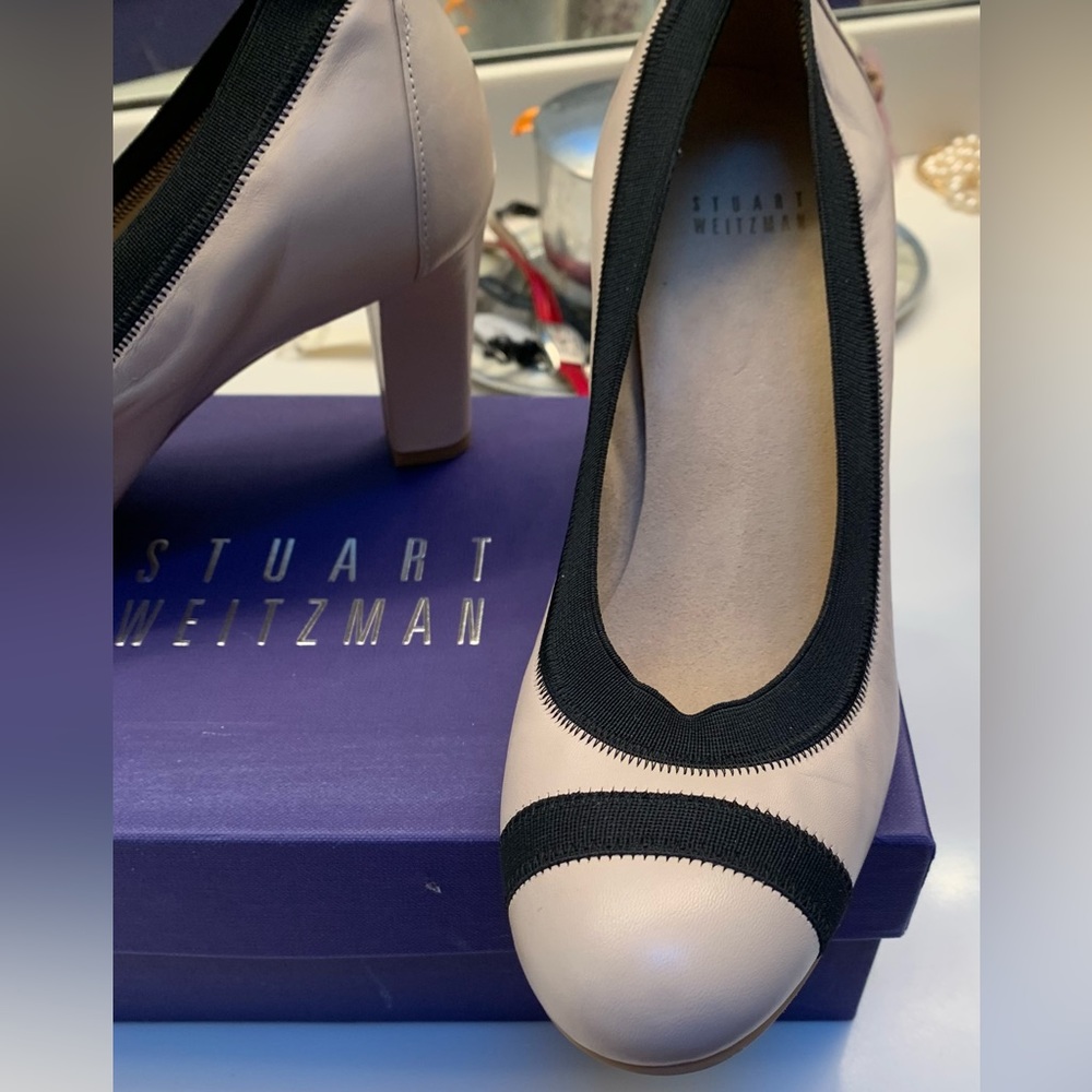 Stuart Weitzman Easily Pan Nappa Pumps